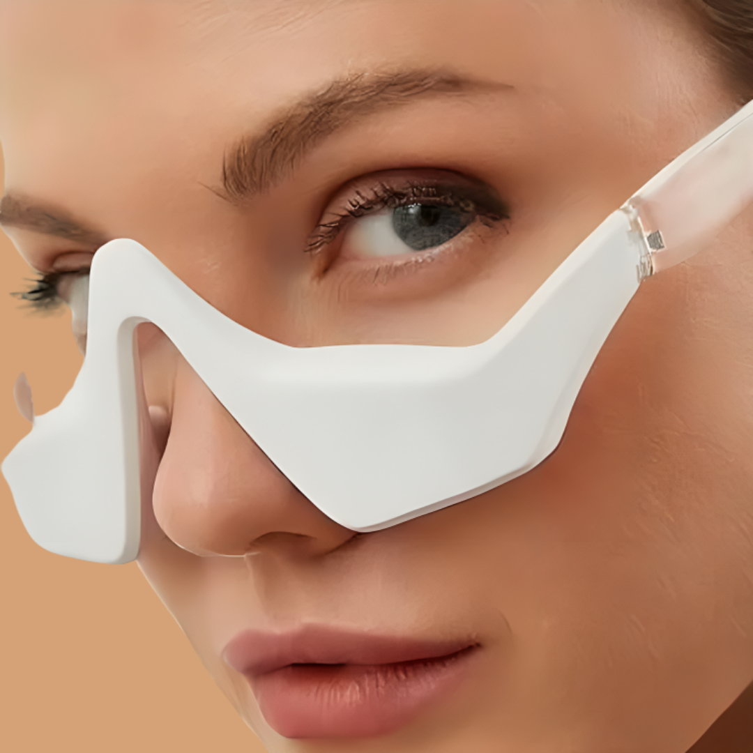 3D Red Light Therapy Glasses For Dark Circles & Eye Rejuvenation